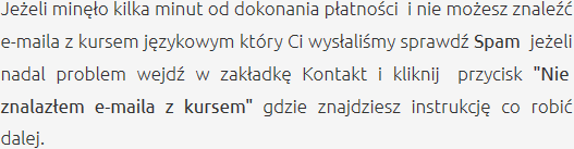 Odbiór Zakupionego Kursu Szkolenia Językowe Nowy Dwór Gdański